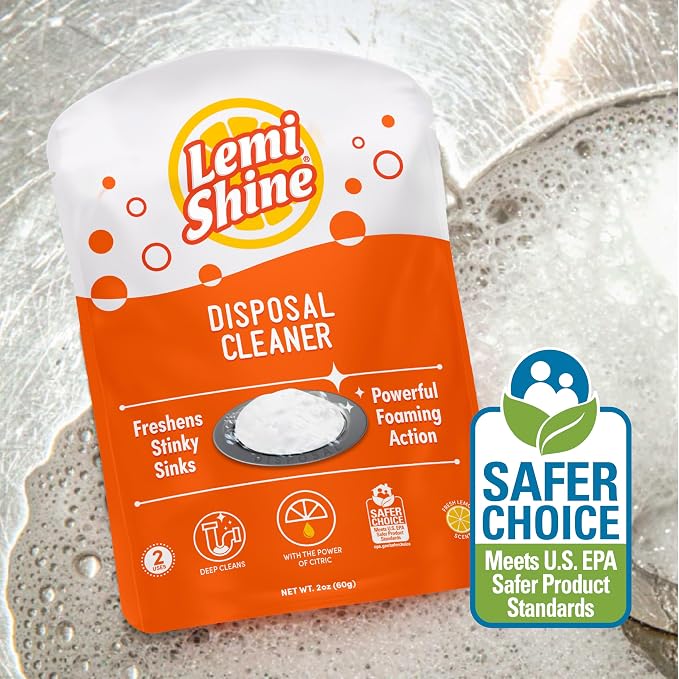 Garbage Disposal Cleaner and Deodorizer Powered By Citric Acid | Foam Cleaner For Kitchen Garbage Disposal with a, alternate
