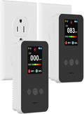 Gas & Carbon Monoxide Detector Plug in, 4-in-1 Combination CO Detector and Natural Gas, LPG, Methane, Propane Alarm for Home