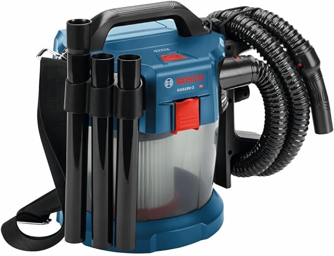 GAS18V-3N 18V Cordless Wet Dry Vacuum, 2.6 Gallon Portable & Dust Extractor with HEPA Filter (Bare Tool), product