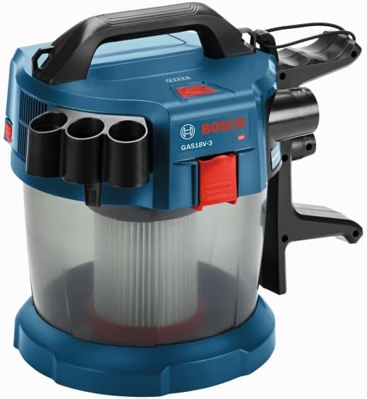 GAS18V-3N 18V Cordless Wet Dry Vacuum, 2.6 Gallon Portable & Dust Extractor with HEPA Filter (Bare Tool), alternate