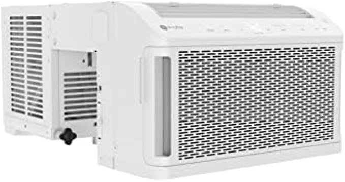 GE ClearView Inverter Window Air Conditioner Unit, 10,300 BTU, U-Shaped Adjustable Depth, Energy Efficient Cooling up to 450