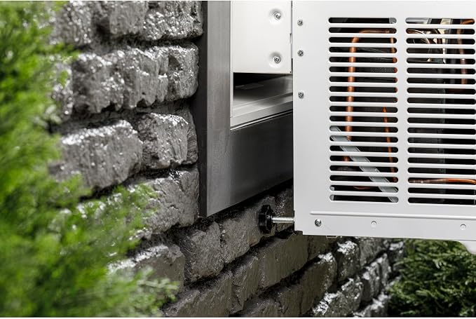 GE ClearView Inverter Window Air Conditioner Unit, 12,200 BTU, Energy Efficient Cooling up to 550 sq ft., Ultra Quiet, SMART
