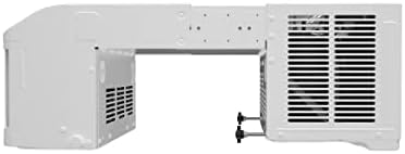GE ClearView Window Air Conditioner Unit, 6,100 BTU, U-Shaped Adjustable Depth, Cooling up to 250 sq ft., Ultra Quiet, SMART