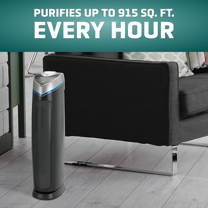 GermGuardian 3-In-1 HEPA Air Purifier for Home, Large Rooms Up To 915 Sq. Ft., alternate product view 4