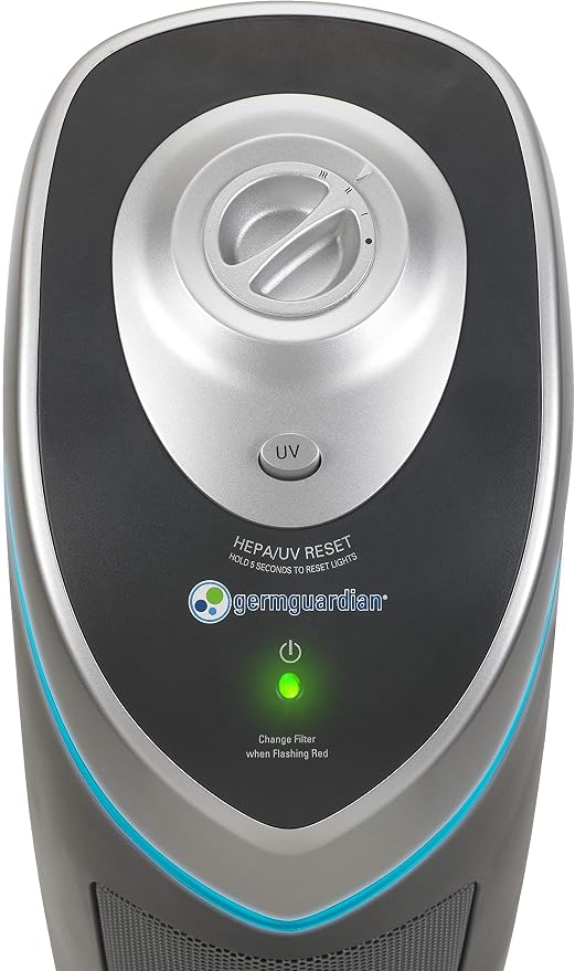 GermGuardian 3-In-1 HEPA Air Purifier for Home, Large Rooms Up To 915 Sq. Ft., alternate product view 8
