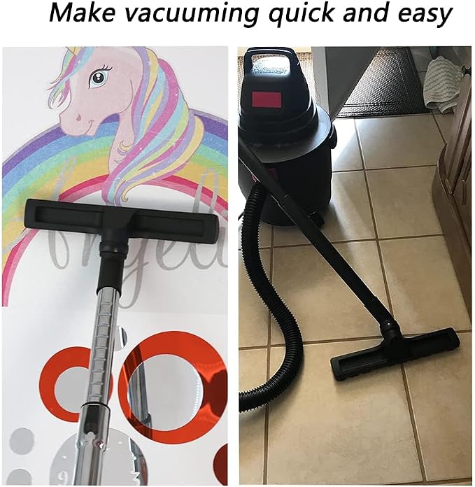 GIB Hardwood Floor Brush 32mm 1 1/4 inch 360 Degrees Swivel Head 12in Wide Multi Surface Vacuum Attachment, alternate product