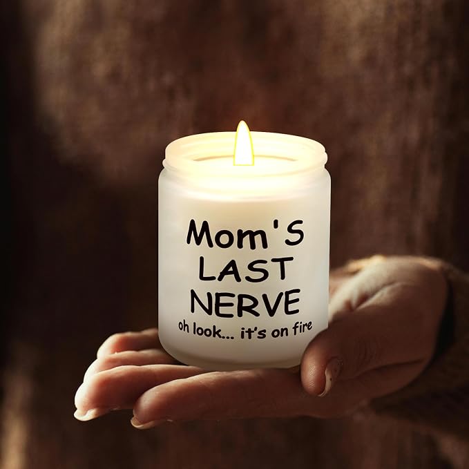 Gifts for Mom from Daughter & Son, Mom Birthday Gift, Mother’s Day, Thanksgiving, Christmas, Vanilla Coconut Scented Candle