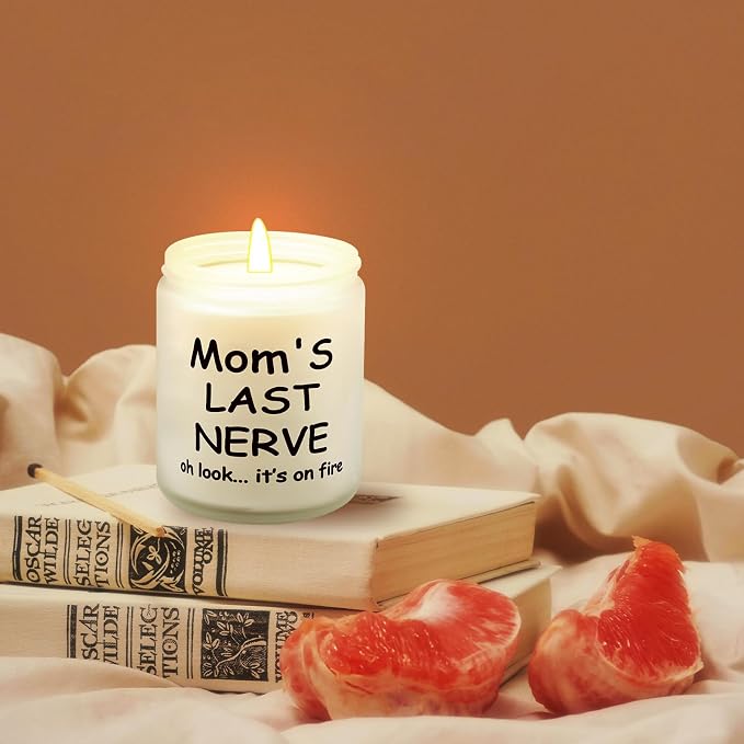 Gifts for Mom from Daughter & Son, Mom Birthday Gift, Mother’s Day, Thanksgiving, Christmas, Vanilla Coconut Scented Candle