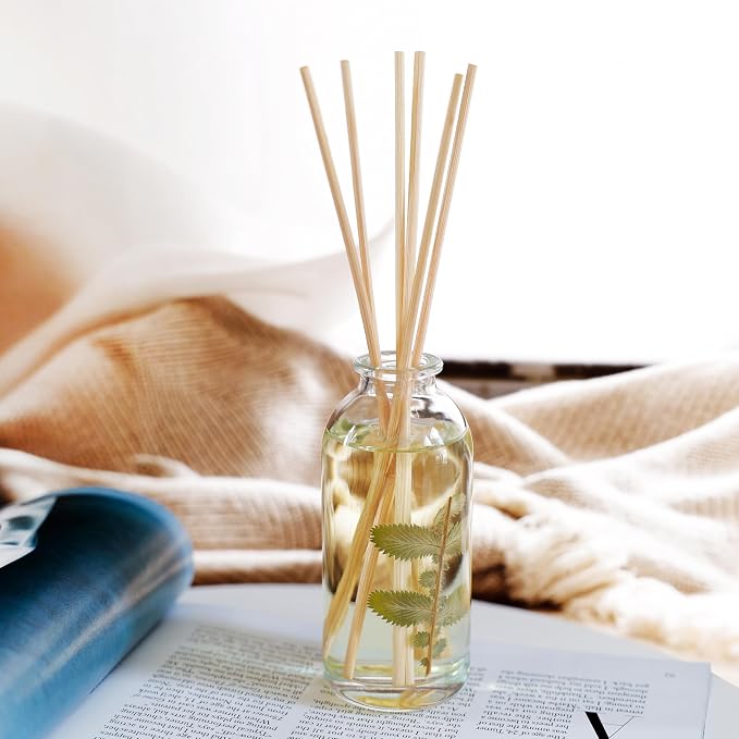 Gingerbread Cookie Reed Diffuser Set - Warm Vanilla, Nutmeg, Cinnamon & Ginger - Made in The USA, alternate product view 9