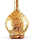 Gold Plated Essential Oil Diffuser Glass Aromatherapy Ultrasonic Humidifier, Auto Shut-Off,Timer Setting, product image