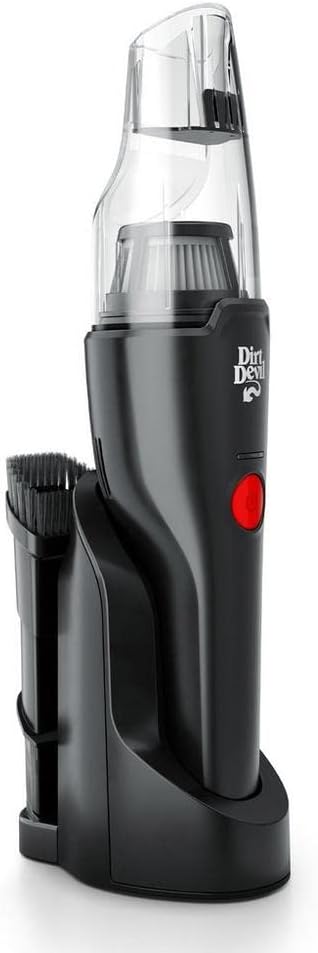 Grab and Go+ 8V Cordless Handheld Vacuum Cleaner, Powerful Suction, Lightweight, Includes 2-in-1 Tool and Charging Stand with