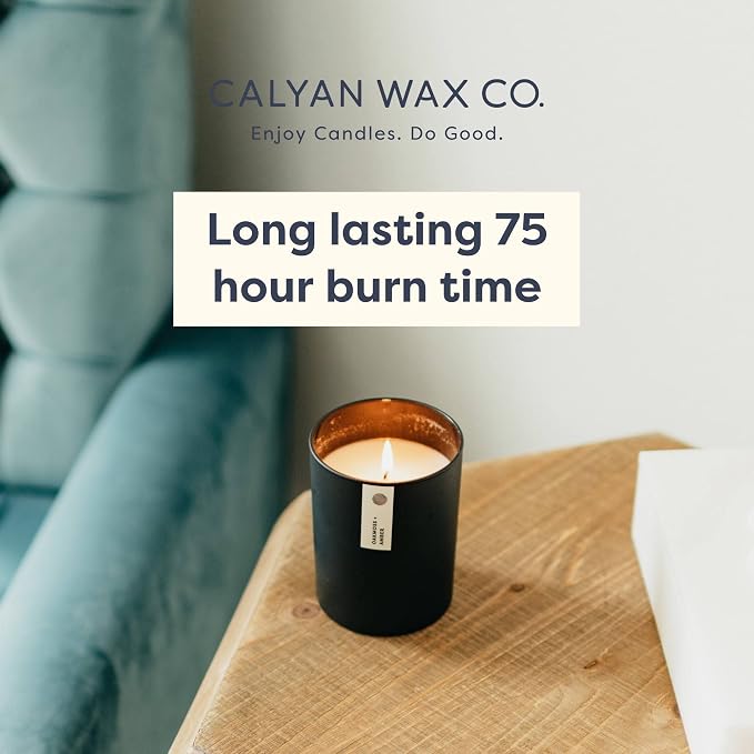 . Grapefruit & Flora Scented Candle - 75 Hour Burn - Luxury made from natural materials Soy Wax Candles, alternate product