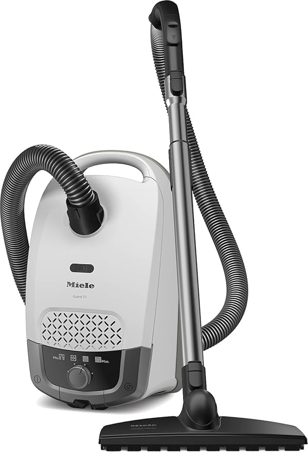 Guard S1 Parquet Flex Bagged Canister Vacuum Cleaner with AirClean Plus Filter, Parquet Twister Brush, FiberTeQ Universal