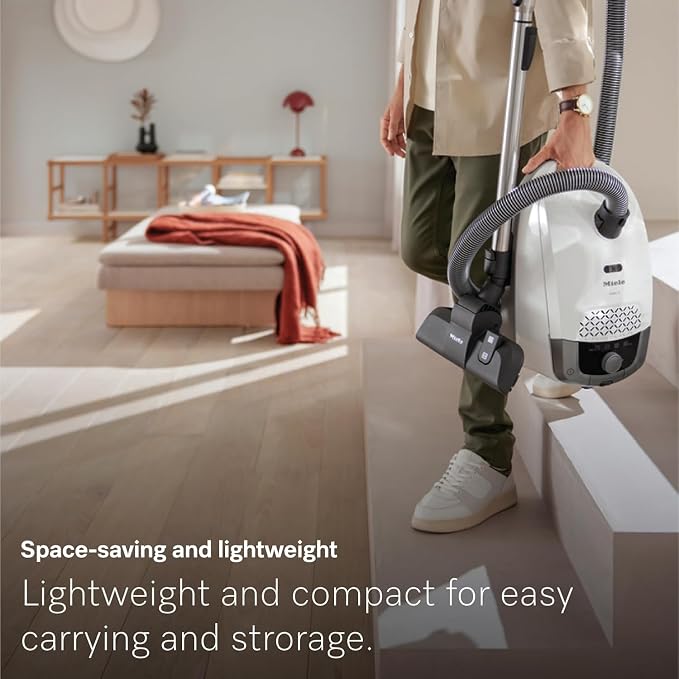 Guard S1 Parquet Flex Bagged Canister Vacuum Cleaner with AirClean Plus Filter, Parquet Twister Brush, FiberTeQ Universal