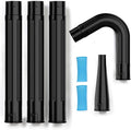 Gutter Cleaning Tools for 2-1/2 in. Wet/Dry Vacuum Cleaner, Shop Vacuum Hose Attachments for Cleaning or Blowing Debris from
