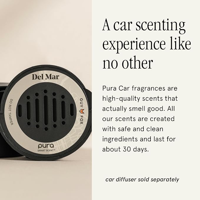 & GUY FOX Car Scent Refill - Fragrance for Car Diffuser - Clean & Safe Luxury Diffuser Scent, alternate product view 3