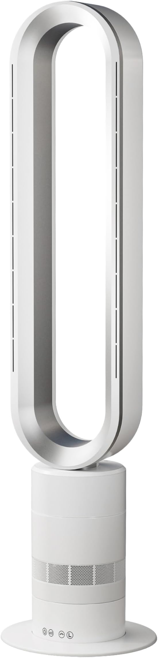 H601 Commercial Bladeless Tower Fan, 10 Cooling Speeds, Remote Control, Ultra-Quiet Brushless DC Motor for Bedroom, product