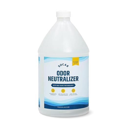 HandcraftedCleaningSolutions SOCAR - Odor Neutralizer 128oz Liquid REFILL - Odor Eliminator for Home, Office, Gym, Car.