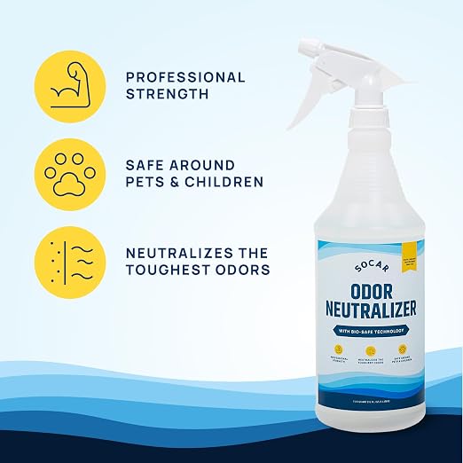 HandcraftedCleaningSolutions SOCAR - Odor Neutralizer Eliminates odors for Home, Office, Gym, Car., alternate product view 2