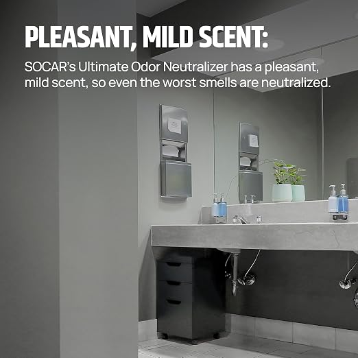 HandcraftedCleaningSolutions SOCAR - Odor Neutralizer Eliminates odors for Home, Office, Gym, Car., alternate product view 6