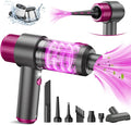 Handheld Cordless Car Vacuum Cleaner, 4-in-1 Portable Mini Car Vacuum Cleaner, 15000PA High Power & Air Duster with LED Light