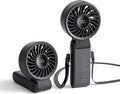 Handheld Fan Life7 – Ultimate Flexibility: High-Power Motor, LED Display, 13 Hrs Cooling, 3600mAh Rechargeable, 5-Speed