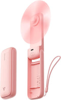 Handheld Fan, Mini Thin Portable Fan, Small Rechargeable Pocket [24H Max Cooling Time], product image