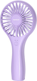 Handheld Mini Portable Fan, Personal Battery Travel Fan for Outdoor Trips Wedding Hot Flashes, Rechargeable & USB Powered