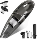 Handheld Vacuum Cordless, 11KPA Strong Suction & 25 Mins Runtime Brushless Motor, Rechargeable Car Vacuum Cleaner with 2 HEPA
