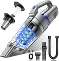 Handheld Vacuum Cordless, 16000PA Strong Suction Hand Held Car Vacuum Cleaner, Portable Hand Vacuum Rechargeable