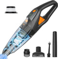Handheld Vacuum Cordless - 25000PA Strong Suction Hand Held Car Vacuum Cleaner Portable with Multi-Nozzles - Lightweight Dust