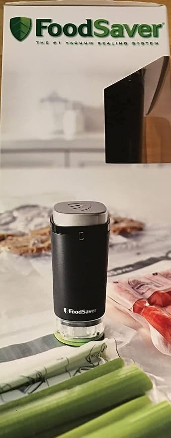 Handheld Vacuum Food Sealer Machine Cordless for Zipper bags and fresh Vacuum seal containers FS1120, alternate product view