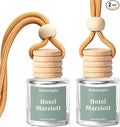 Hanging Car Air Freshener - Aromtopia Hotel Scent Car Fragrance Diffusers - Car Odor Eliminator - Long Lasting Scent - Auto
