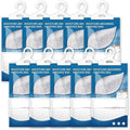 Hanging High-Purity Moisture Absorber, 10 Pack with Activated Carbon, eliminates Musty Odors During humid Summers, Ideal for