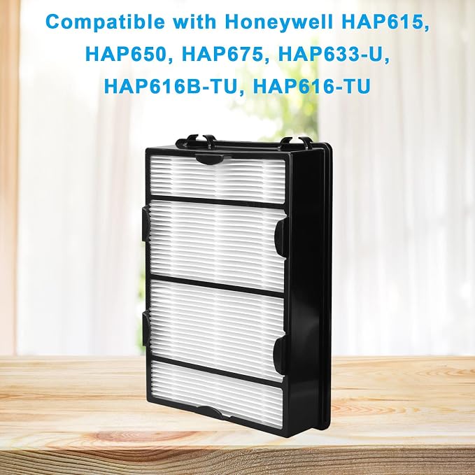 HAPF600 HAPF600D Filter 3 Pack Filters 6 Pack Carbon Pre Filters Replacement Filter B Compatible with HAPF600D