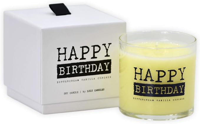 | Happy Birthday Crumb Cake | Luxury Scented Soy Jar Candle | Hand Poured in The USA | Highly Scented & Long, product image