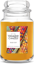 Harvest, Thanksgiving Scented Candle, 22oz Large Jar with up to 150 Hour Burn Time, Giftable, product image