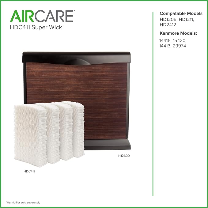 HDC411 Replacement Humidifier Wick, 4-Pack (1), alternate product view 4