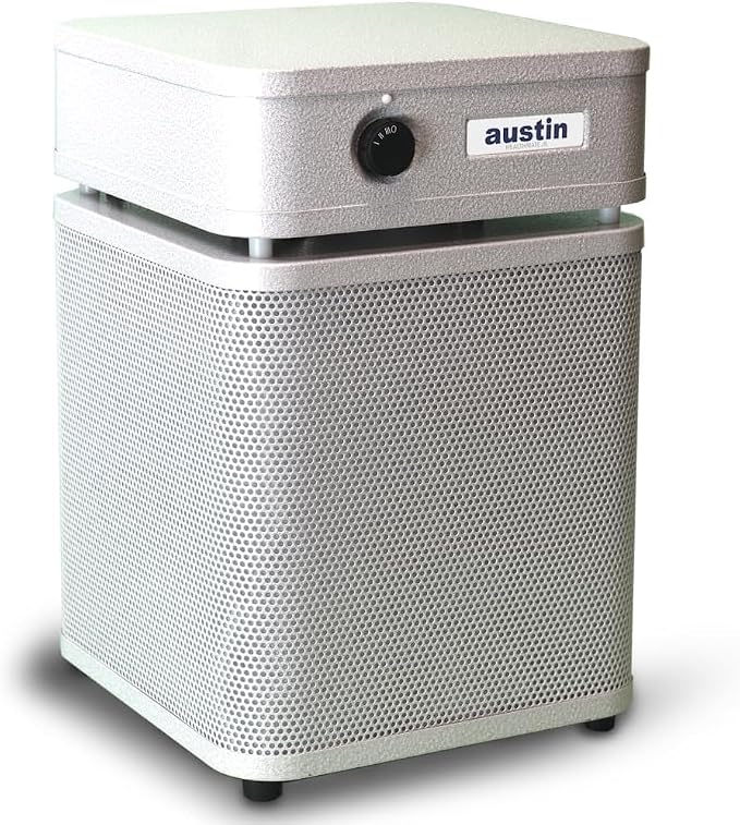 HealthMate Plus Junior Air Purifier Sandstone - Advanced 4- Stage Filtration Air Purifiers For Home with Activated Carbon &