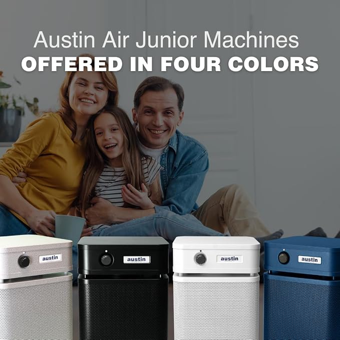 HealthMate Plus Junior Air Purifier Sandstone - Advanced 4- Stage Filtration Air Purifiers For Home with Activated Carbon &