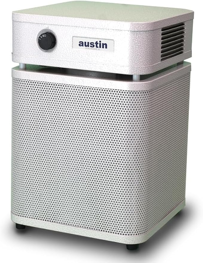 HealthMate Plus Junior Air Purifier Sandstone - Advanced 4- Stage Filtration Air Purifiers For Home with Activated Carbon &