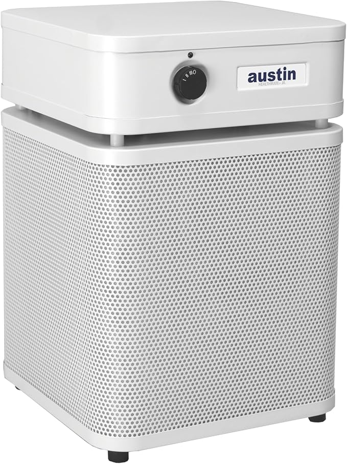 HealthMate Plus Junior Air Purifier Sandstone - Advanced 4- Stage Filtration Air Purifiers For Home with Activated Carbon &