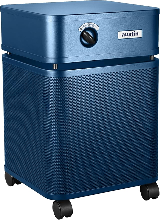 HealthMate Standard Air Purifier Midnight Blue - Advanced 4- Stage Filtration Air Purifiers For Home with Activated Carbon &