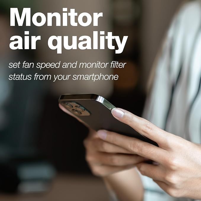 HealthPro Compact XE Air Purifier - 3-Pack - Compact HyperHEPA Filtration for Spaces up to 3720 sq ft - Allergens, Smoke