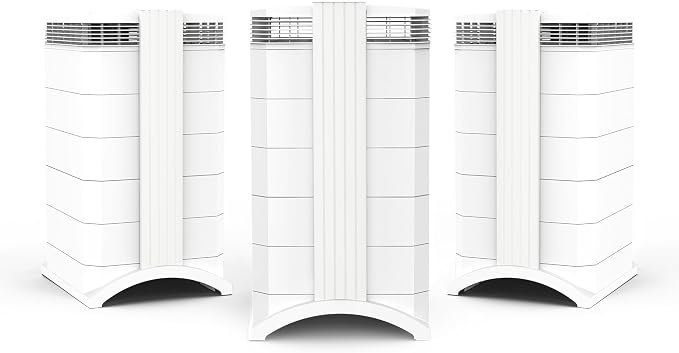 HealthPro Plus XE Air Purifier - 3-Pack- Smart HyperHEPA Filtration for Large Rooms up to 3375 sq ft - Viruses, Allergens