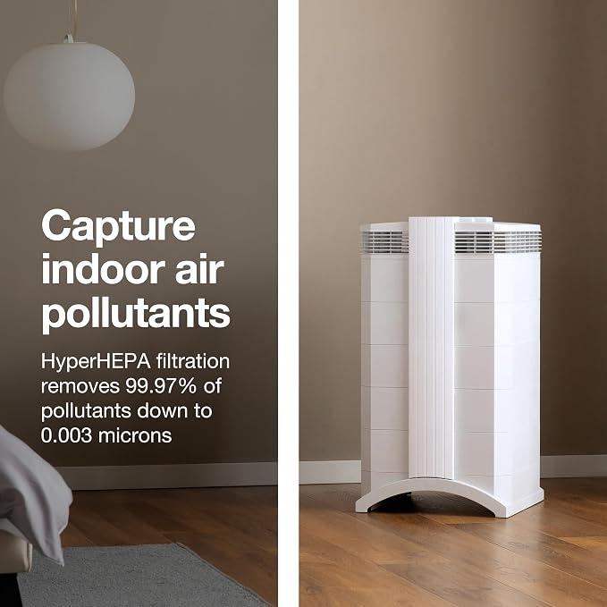 HealthPro Plus XE Air Purifier - 3-Pack- Smart HyperHEPA Filtration for Large Rooms up to 3375 sq ft - Viruses, Allergens