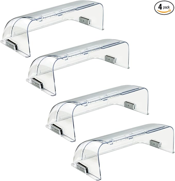 Heating & Air Vent Deflector for Vents, Sidewall, Ceiling, Floor Registers - Adjust Between 9"-14", Magnetic Vent Covers for