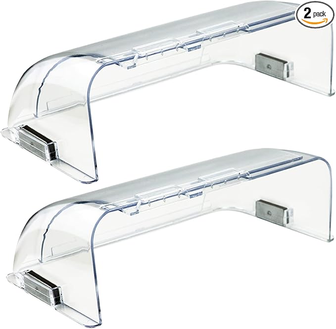 Heating & Air Vent Deflector for Vents, Sidewall, Ceiling, Floor Registers - Adjust Between 9"-14", Magnetic Vent Covers for