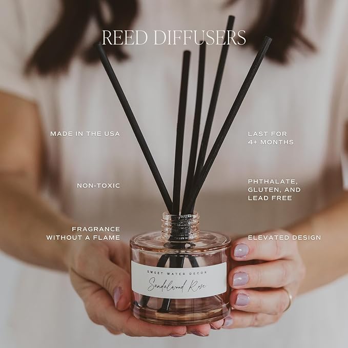 Hello Fall Reed Diffuser, Cozy Autumn Home Scent with Apple Cider & Spice, alternate product view 4