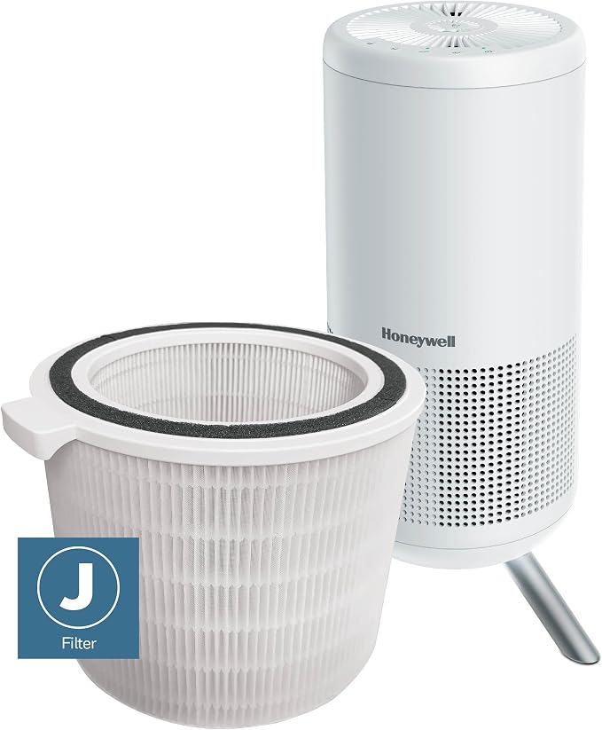 HEPA Air Purifier Filter. Air Filter for Airborne Allergens, Wildfire, Smoke, Dust, Pet Dander, Pollen & More. 1- Pack J HEPA